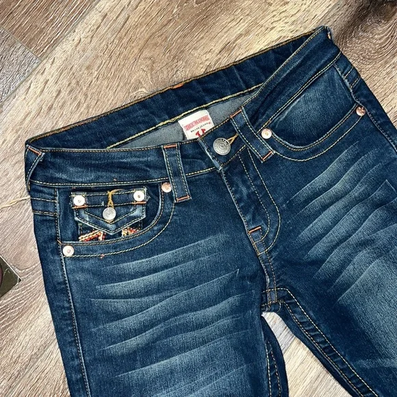 NWT True Religion 🌈 “Joey” Rainbow Skinny Jeans - Picture 7 of 14